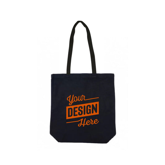 Black Canvas bag with Base