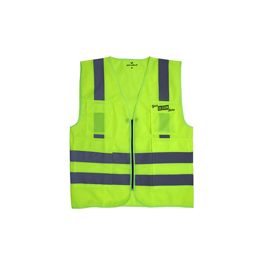 Executive Safety Vest with Zipper and pockets, Unisex
