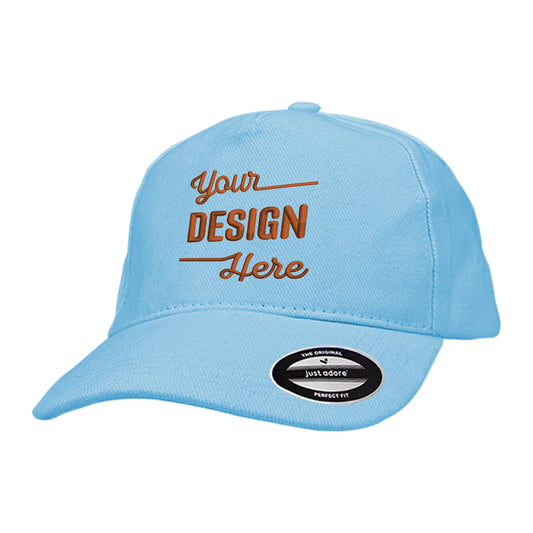 5 panel Brushed cotton Caps - Kids