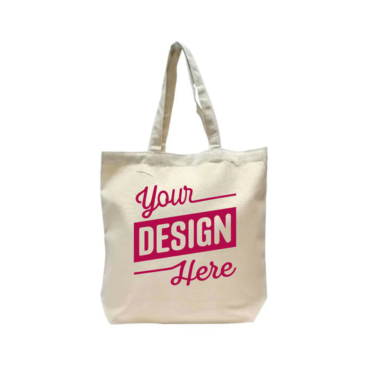Canvas Bag with Base