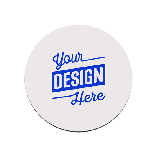 Sublimation Round Mouse Pads, White