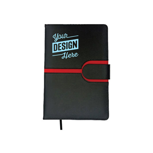 A5 Notebook with Magnetic Lock Strap