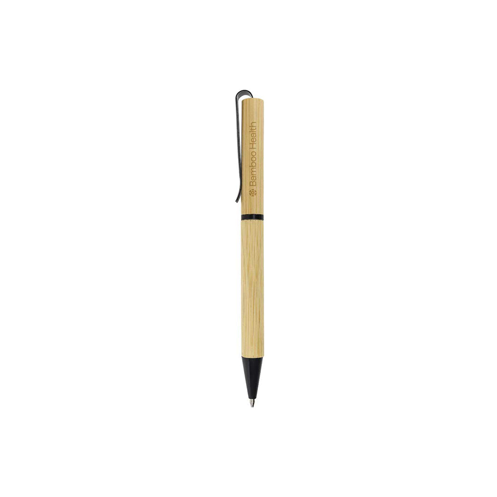 Twist Type Bamboo Ball Pens, Blank - Just Adore