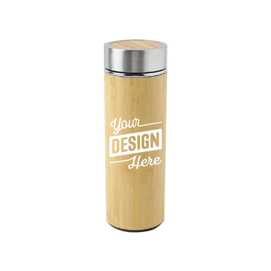 Eco-friendly Double Wall Bamboo Flask