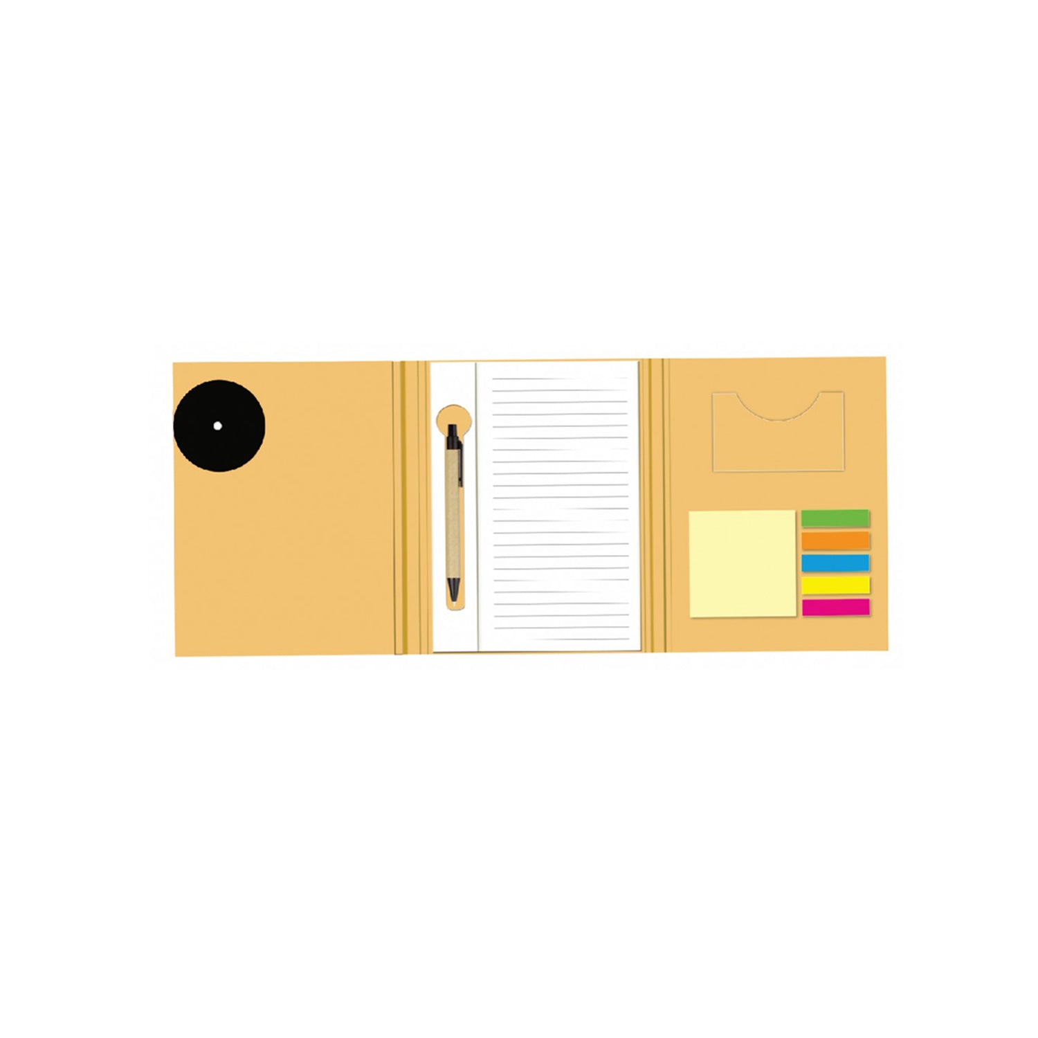 Eco Friendly Notepad with recycle pen, Blank - Just Adore