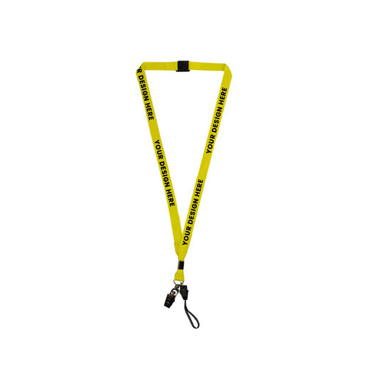 Lanyard with Clip and Safety Lock, 15 mm