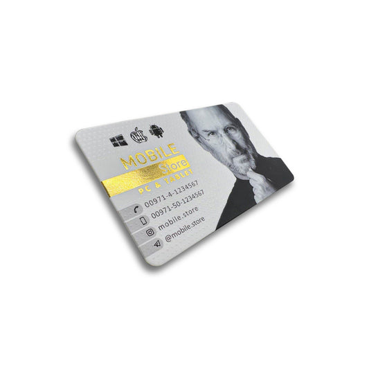 Business Card Gold Foil Spot UV MOQ-1000 pcs