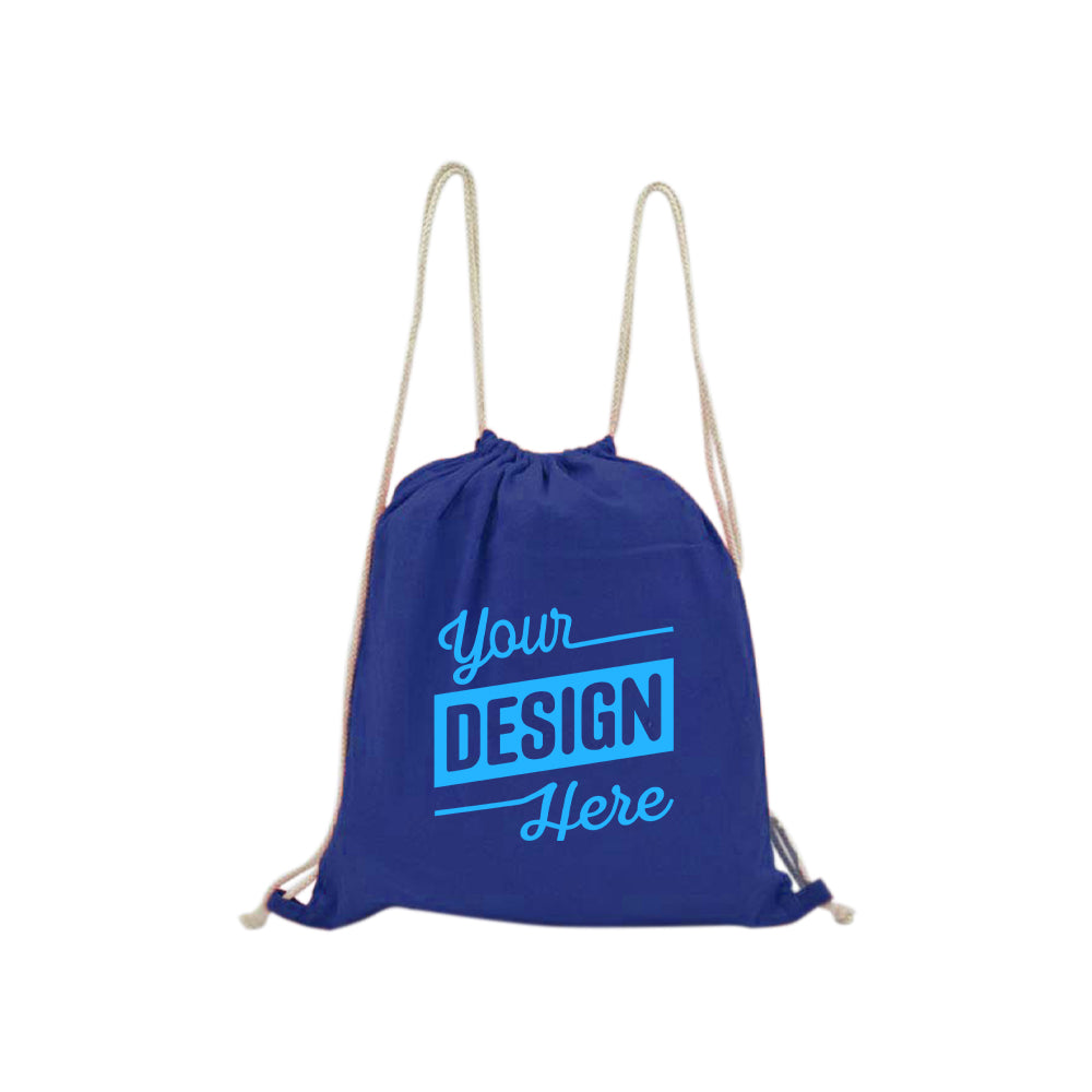Customized Cotton Drawstring Bags (150gsm) – Eco-Friendly