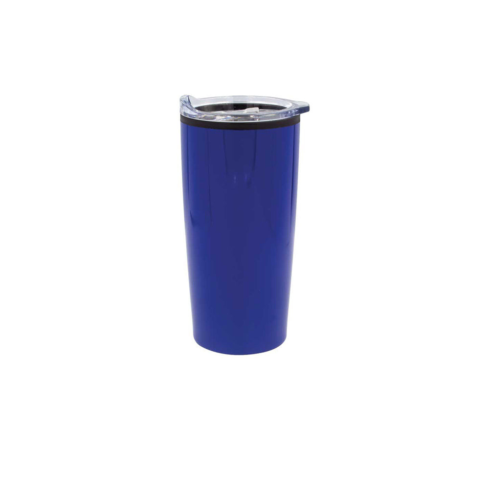 Double-Wall Travel Mugs with Clear Lid, Blank - Just Adore