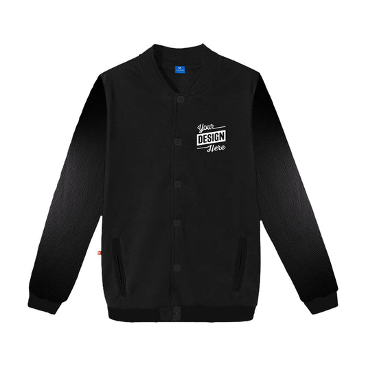 Custom made Varsity Jackets with Leather Sleeves, Unisex (Mixed Sizes)