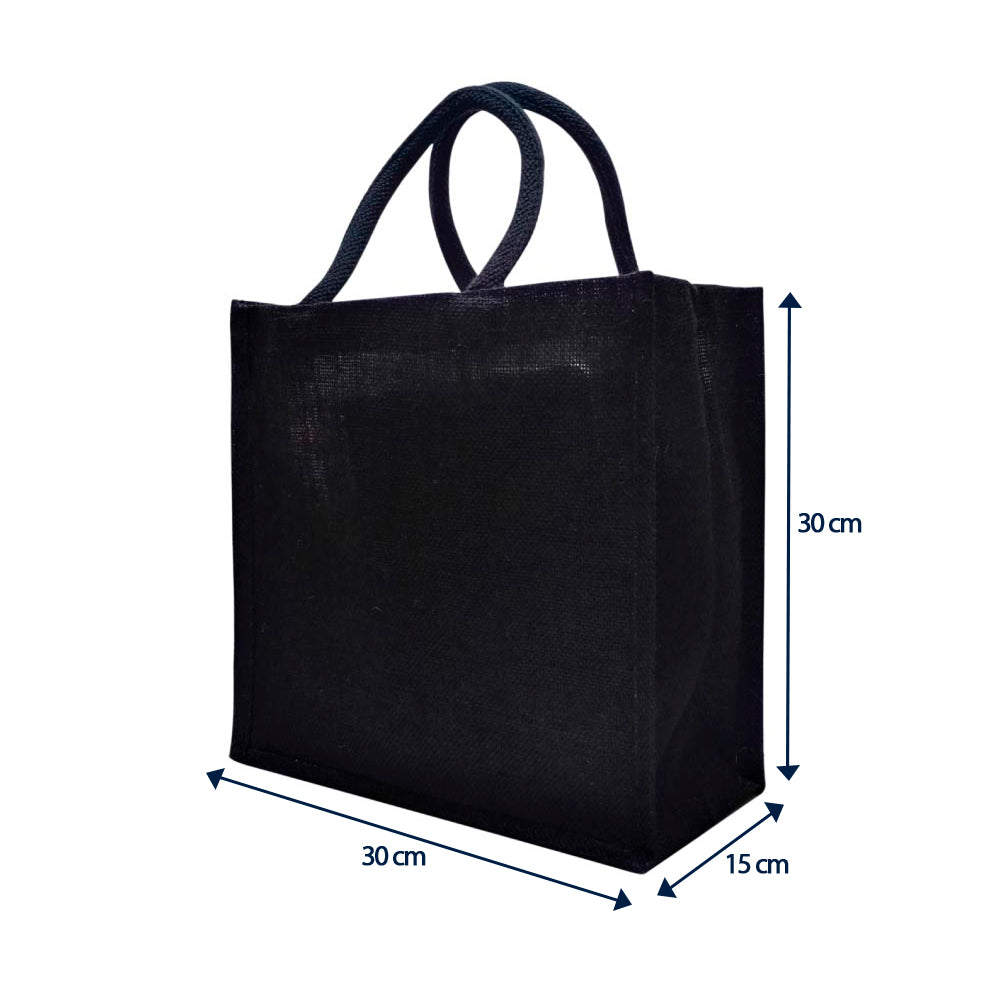 Handy sized Jute Bag (JAJB05, JAJB07), Blank - Just Adore