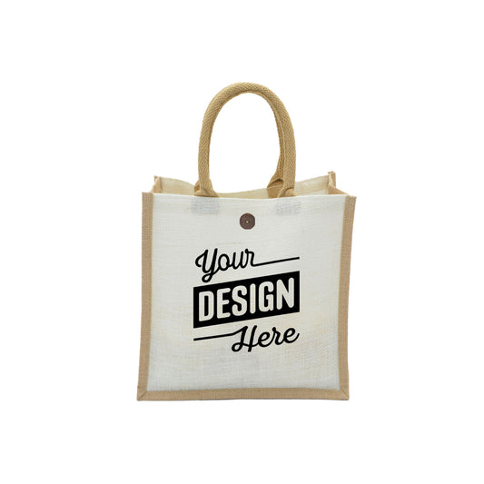 Environmentally friendly, Two Tone Jute Bag
