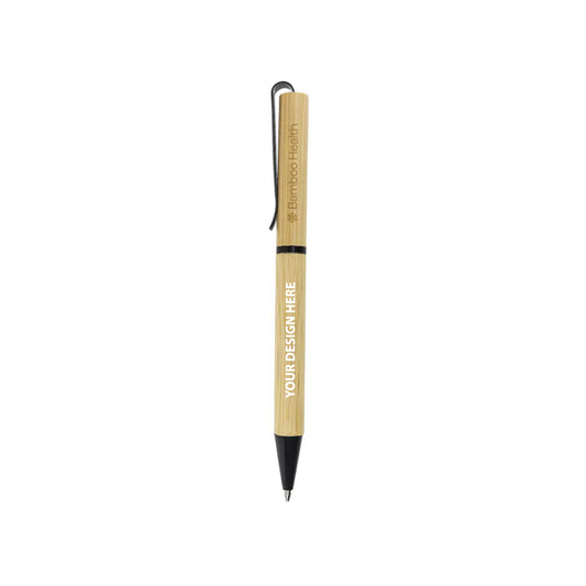 Twist Type Bamboo Ball Pens