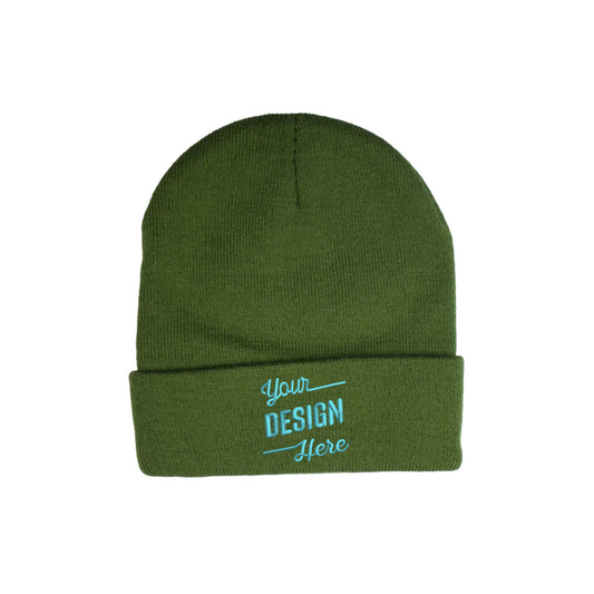 Warm Winter Hats Acrylic Knit Cuff Beanie - Unisex